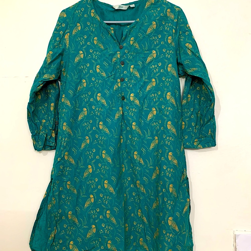 Green Kurti - Picture 1 of 2